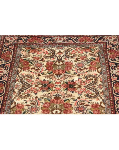 Tappeto Zandjan Persia bianco marrone 87x351