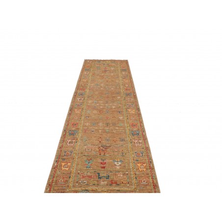 Tappeto Rubin Pakistan arancione bianco 81x297