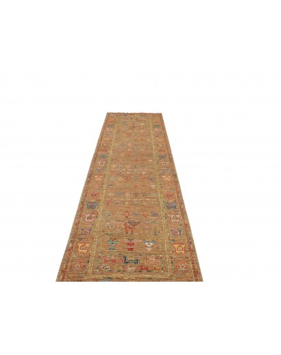 Tappeto Rubin Pakistan arancione bianco 80x297
