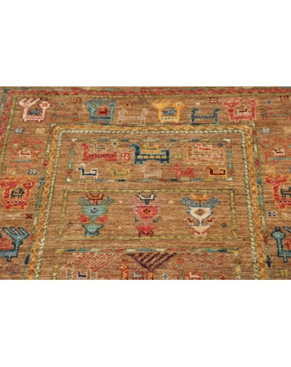 Tappeto Rubin Pakistan arancione bianco 80x297