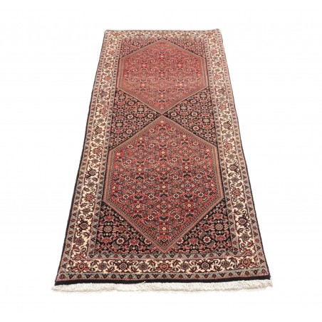 Tappeto Bidjar Persia rosso grigio 80x196