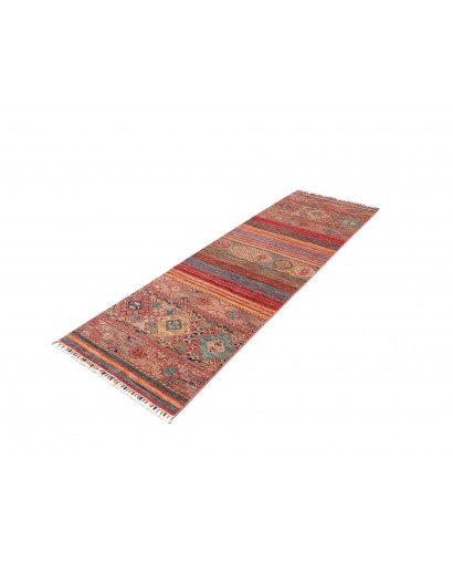 Tappeto Rubin Pakistan rosso grigio 79x244