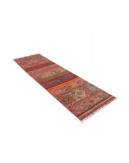 Tappeto Rubin Pakistan rosso grigio 79x244