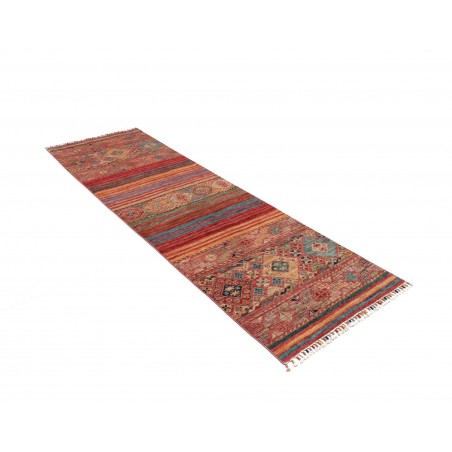 Tappeto Rubin Pakistan rosso grigio 79x244