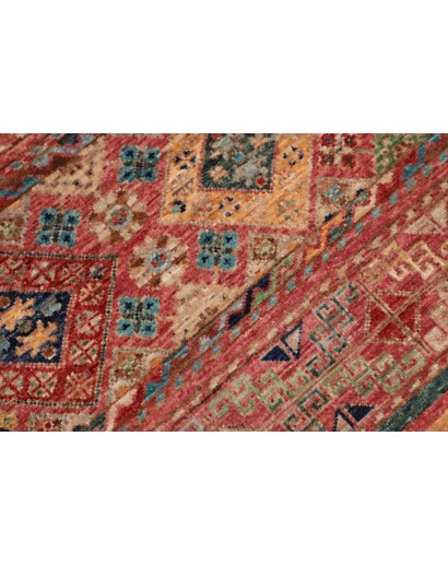 Tappeto Rubin Pakistan rosso grigio 79x244