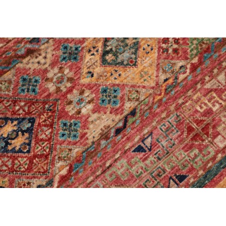 Tappeto Rubin Pakistan rosso grigio 79x244