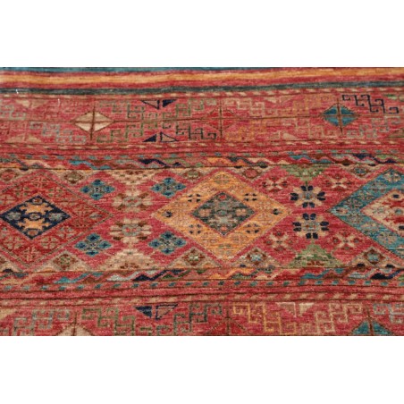 Tappeto Rubin Pakistan rosso grigio 79x244