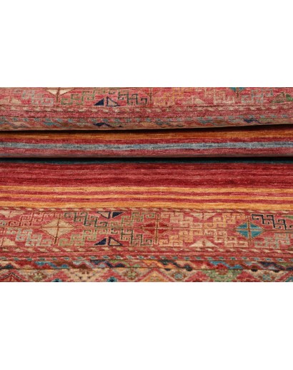 Tappeto Rubin Pakistan rosso grigio 79x244