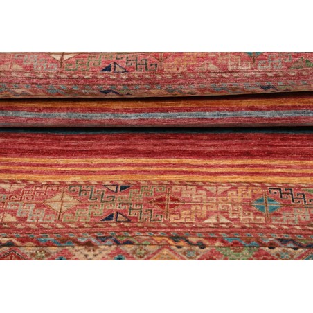 Tappeto Rubin Pakistan rosso grigio 79x244