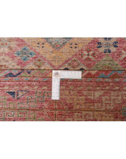 Tappeto Rubin Pakistan rosso grigio 79x244