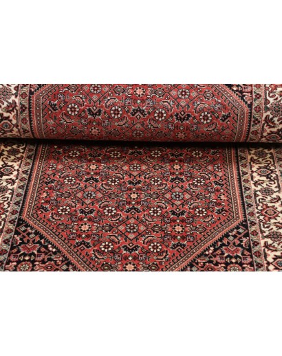 Tappeto Bidjar Persia rosso grigio 80x196