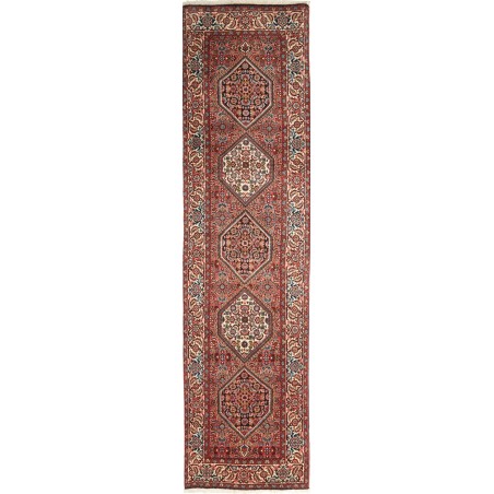 Tappeto Zandjan Persia marrone grigio 66x260