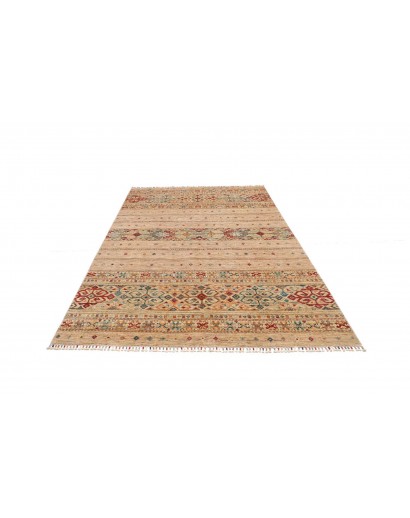 Tappeto Rubin Pakistan marrone azzurro 173x246