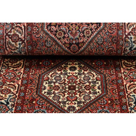 Tappeto Zandjan Persia marrone grigio 66x260