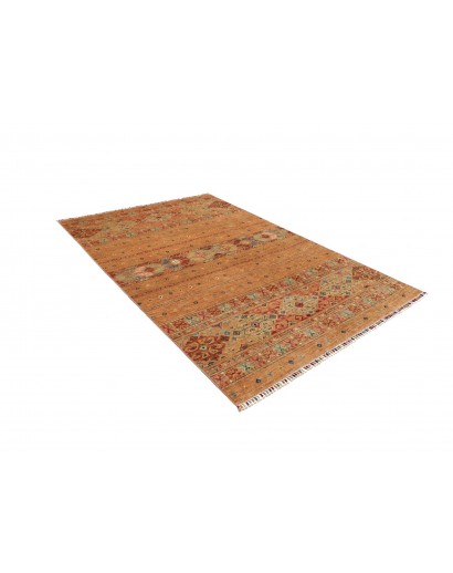 Tappeto Rubin Pakistan arancione grigio 166x247