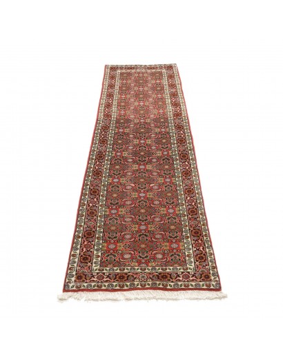 Tappeto Zandjan Persia marrone giallo 64x245