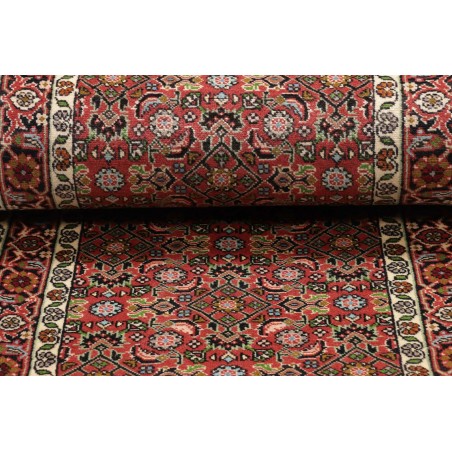 Tappeto Zandjan Persia marrone giallo 64x245