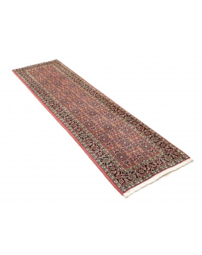 Tappeto Zandjan Persia azzurro giallo 61x236