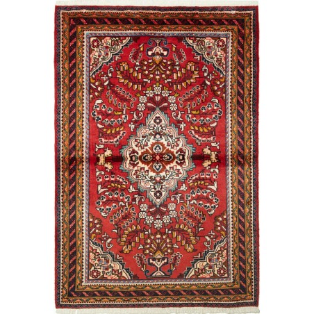 Tappeto Hamadan Persia marrone giallo 116x170