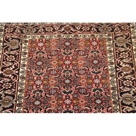 Tappeto Zandjan Persia azzurro giallo 61x236