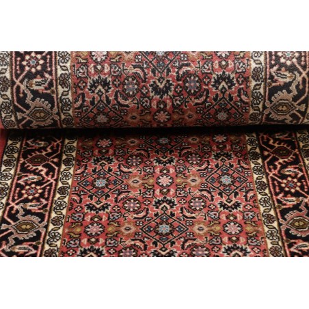 Tappeto Zandjan Persia azzurro giallo 61x236