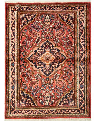 Tappeto Hamadan Persia marrone giallo 112x152