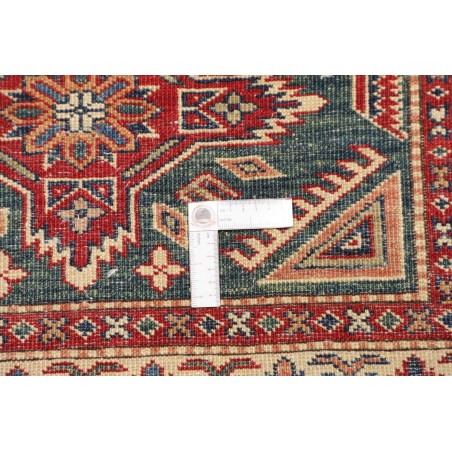 Tappeto Kazak Fine Pakistan bianco grigio 92x140