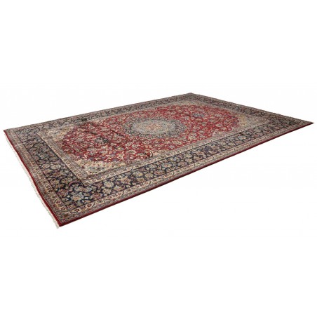 Tappeto Nadjafabad Persia azzurro bianco 290x420
