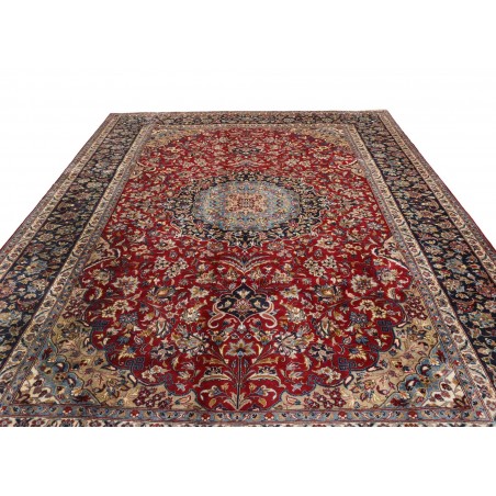 Tappeto Nadjafabad Persia azzurro bianco 290x420