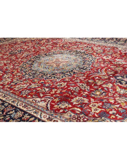 Tappeto Nadjafabad Persia azzurro bianco 290x420