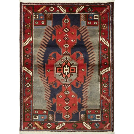 Tappeto Hamadan Persia marrone 108x150