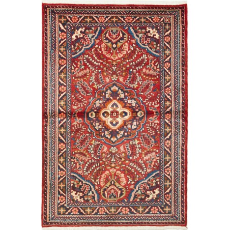 Tappeto Hamadan Persia marrone grigio 107x165