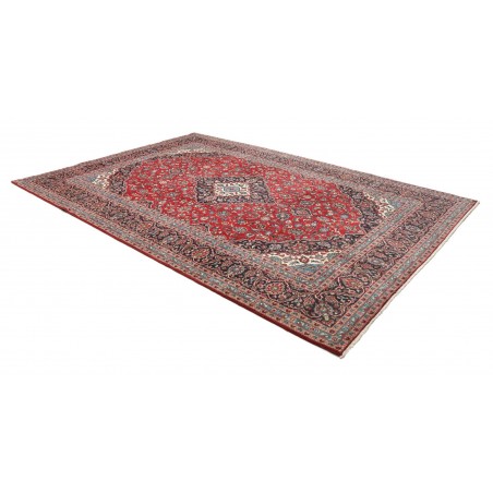 Tappeto Ardakan Persia bianco grigio 246x353