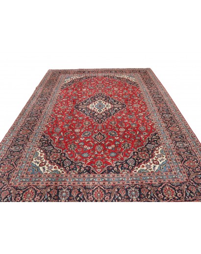 Tappeto Ardakan Persia bianco grigio 246x353