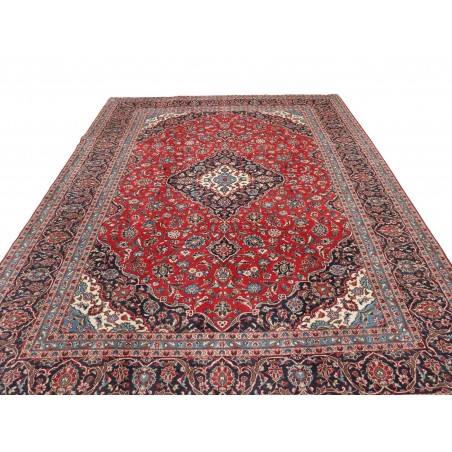 Tappeto Ardakan Persia bianco grigio 246x353