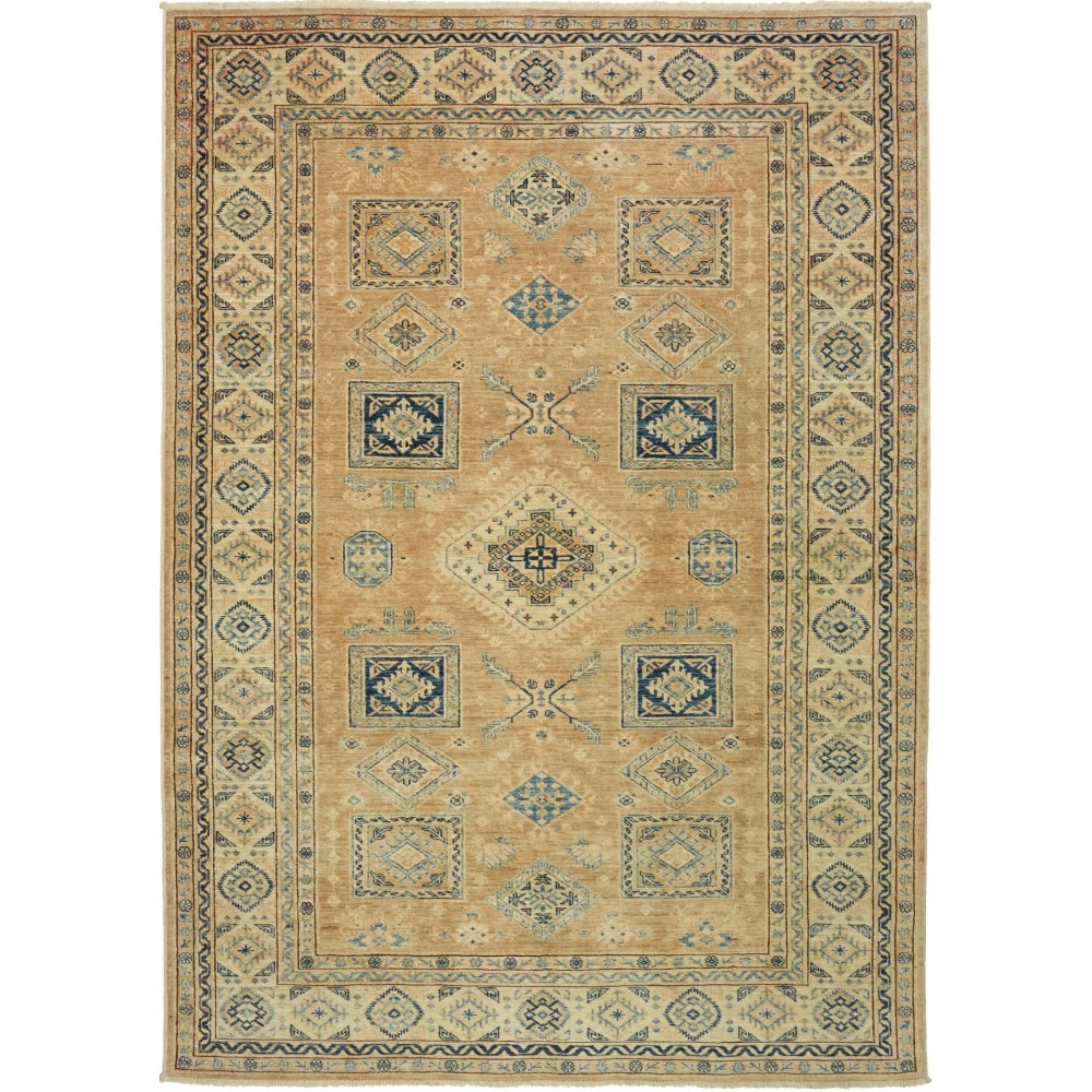 Tappeto Kazak Fine Pakistan marrone 169x238 Tappeto Kazak Fine Pakistan marrone 169x238