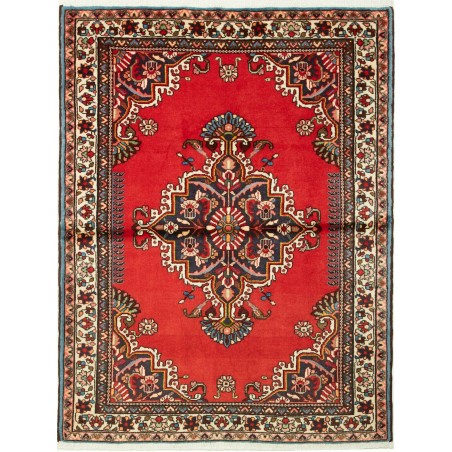 Tappeto Hamadan Persia marrone grigio 111x143
