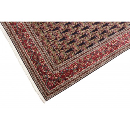 Tappeto Tabriz 50 Raj Persia marrone giallo 160x212