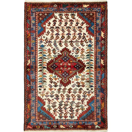 Tappeto Hamadan Persia marrone beige 103x162