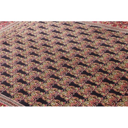 Tappeto Tabriz 50 Raj Persia marrone giallo 160x212