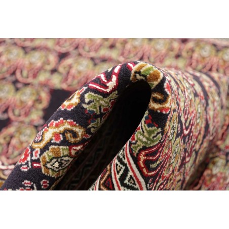 Tappeto Tabriz 50 Raj Persia marrone giallo 160x212