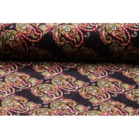 Tappeto Tabriz 50 Raj Persia marrone giallo 160x212