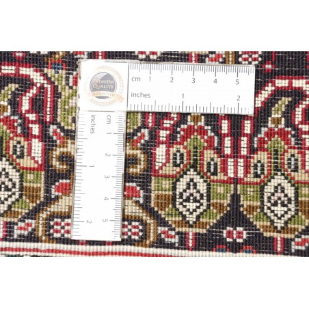 Tappeto Tabriz 50 Raj Persia marrone giallo 160x212