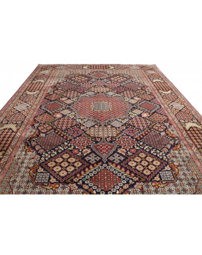 Tappeto Nadjafabad Persia azzurro marrone 305x430