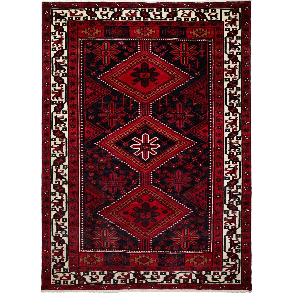 Tappeto Lori Persia blu bianco 222x303