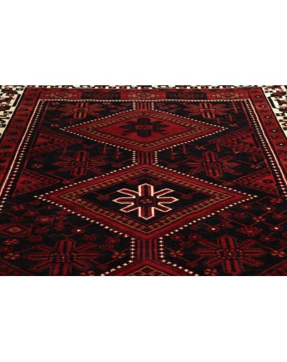 Tappeto Lori Persia blu bianco 222x303