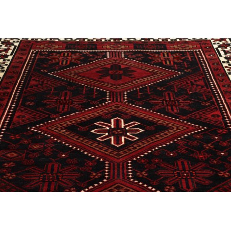 Tappeto Lori Persia blu bianco 222x303