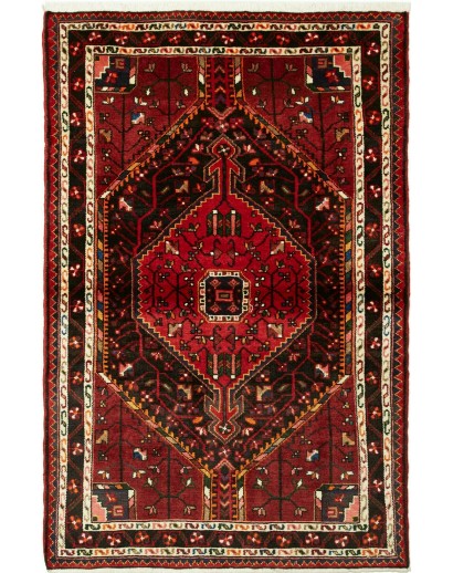 Tappeto Hamadan Persia marrone 105x164