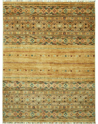 Tappeto Rubin Pakistan marrone verde 148x194