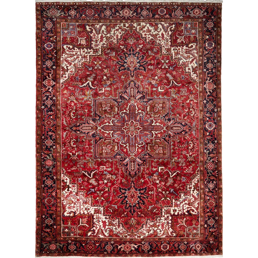 Tappeto Gorawan Persia marrone bianco 253x340